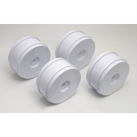 Roues RC8, blanches, 83 mm